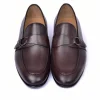 Flash Sale Corrente C00101-6628 Side Buckle Loafer Brown