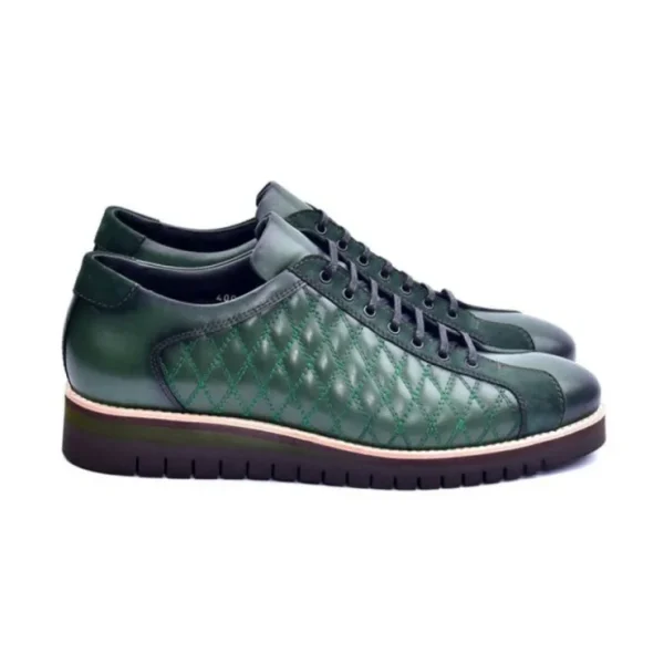 Discount Corrente C21102-4005 Sport Comfort Fashion Sneakers Green