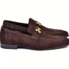 Flash Sale Corrente C02010-5760 Suede Loafers Brown