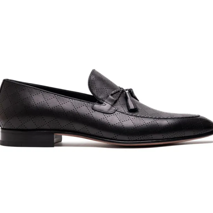 Best Sale Corrente C0001105-5509 Tassel Loafer Black