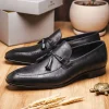 Best Sale Corrente C0001105-5509 Tassel Loafer Black