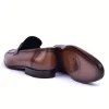 Best Corrente C02-5760-H Buckle Loafer Shoes Brown