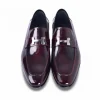 Cheap Corrente C02000-5760-H Buckle Loafer Shoes Burgundy