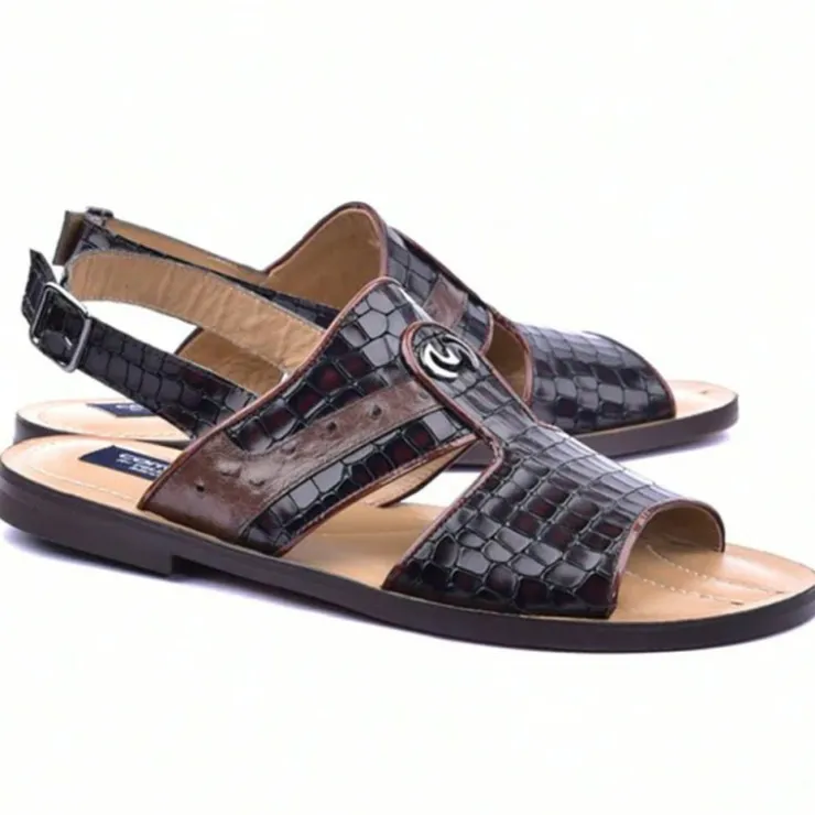 Best Corrente C0075-5829S Sandals Brown