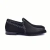 Sale Corrente C04-4981S Suede Loafers Black