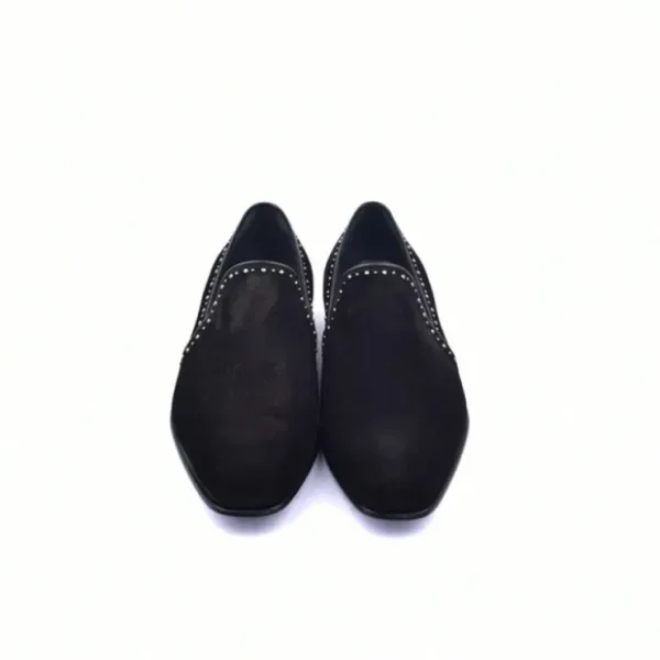 Sale Corrente C04-4981S Suede Loafers Black