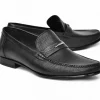 Clearance Corrente Hand Sewn Deerskin Loafers Black