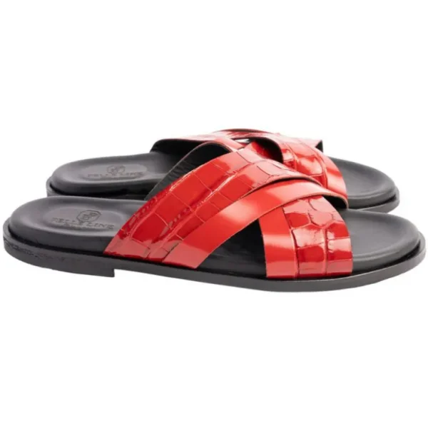 Best Corrente P000922 Aruba Sandals Red