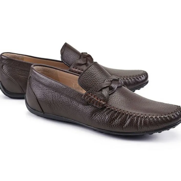 Hot Corrente P000522-2345 Casual Loafers Brown