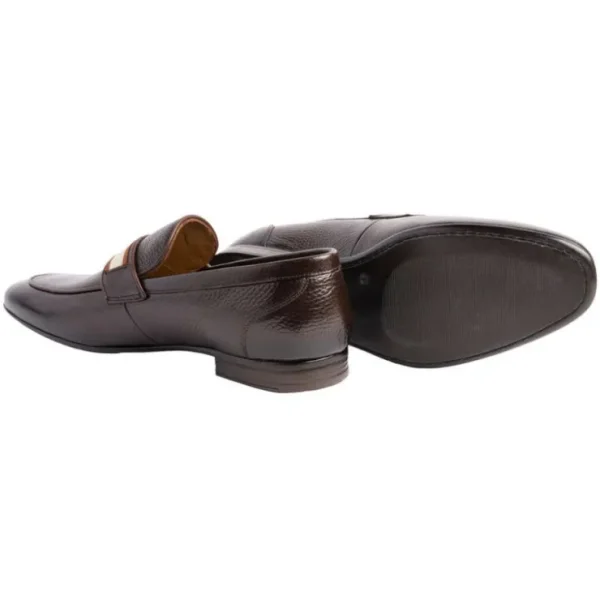 New Corrente P00082 Depp Deerskin Loafers Brown