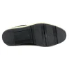 Fashion Corrente P01061 Monaco Croc Print Nubuck Sneakers Black