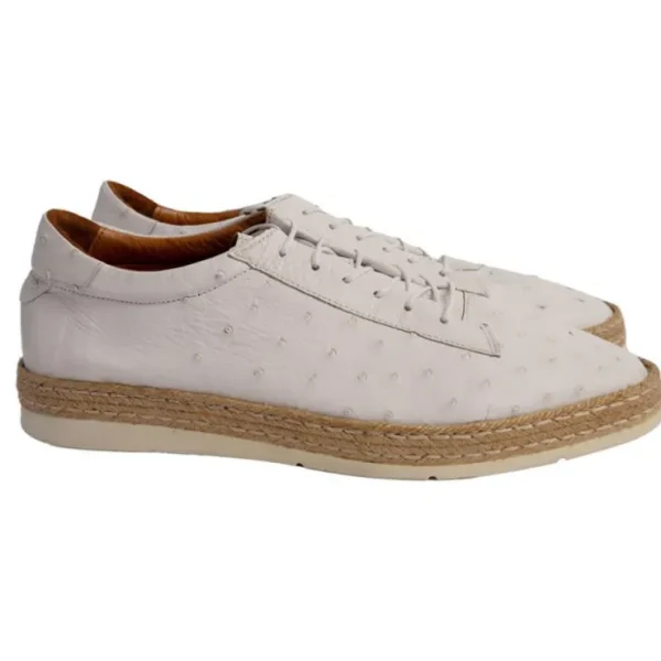 corrente_p_monaco_genuine_1-1.webp Fashion Corrente P000113 Monaco Genuine Ostrich Sneakers White