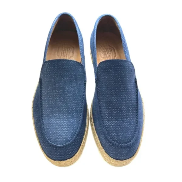 Hot Corrente P01205 Nuovo Sport Loafer Blue