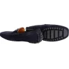 Fashion Corrente P000913 Palm Beach Suede Drivers Navy