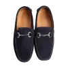 Fashion Corrente P000913 Palm Beach Suede Drivers Navy