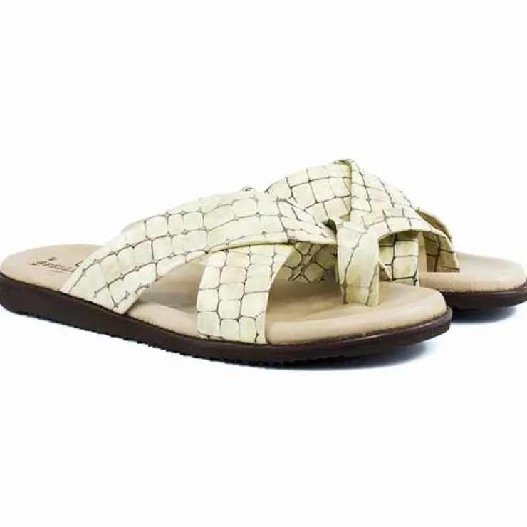Cheap Corrente P00093 Resort Sandal Beige