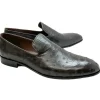 Clearance Corrente P00058 Warren Ostrich Loafer Brown