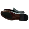 Sale Corrente P00057 Warren Ostrich Loafer Black