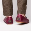 Best Sale Corrente Palm Beach Ostrich Driver Burgundy