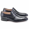 New Corrente P00059-6924C High Vamp Loafer Black