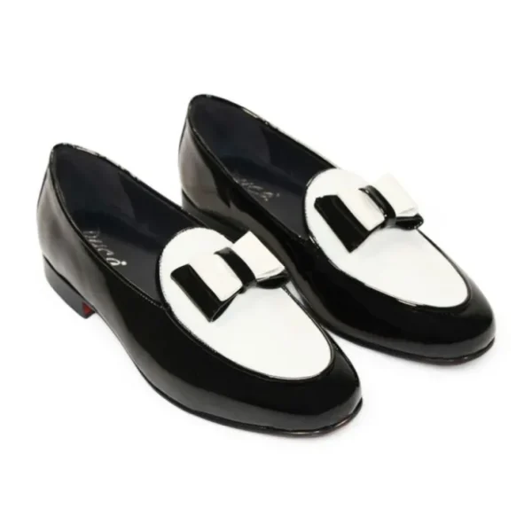 Best Duca by Matiste Amalfi Slip On Shoes / White Black