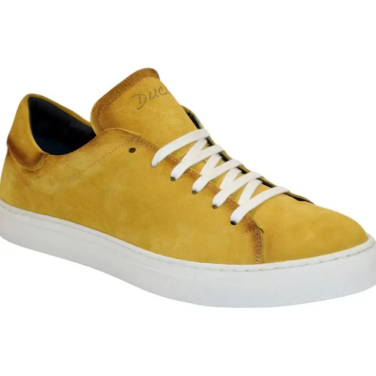 Cheap Duca by Matiste Cremona Suede Sneakers Yellow