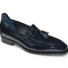 Best Sale Duca by Matiste Fano Patent Leather Loafers Navy