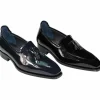 Best Sale Duca by Matiste Fano Patent Leather Loafers Navy