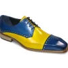 Sale Duca by Matiste Lombardi Leather Ocean Blue/Yellow