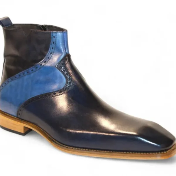 New Duca by Matiste Pedaso Leather shoes Navy/Jeans