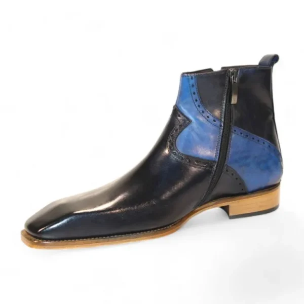 New Duca by Matiste Pedaso Leather shoes Navy/Jeans