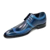 Best Duca by Matiste Savona Genuine Leather Shoes Navy/ Light Blue Navy/LightBlue