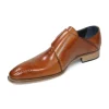 Best Sale Duca by Matiste Vergato Genuine Leather Shoes Brandy