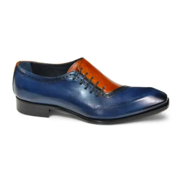 duca_by_matiste_veroli_ge_1-2.webp Online Duca by Matiste Veroli Genuine Leather Shoes Navy/ Gold Navy/Gold