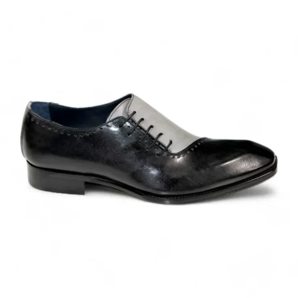 duca_by_matiste_veroli_ge_1.webp Shop Duca by Matiste Veroli Genuine Leather Shoes Black/ Grey Black/Grey