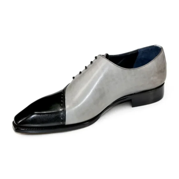 duca_by_matiste_veroli_ge_2.webp Shop Duca by Matiste Veroli Genuine Leather Shoes Black/ Grey Black/Grey