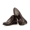 Online Emanuele Sempre Chukka Alligator Boots Dark Brown DarkBrown