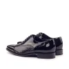 Best Emanuele Sempre Oxford Python Shoes Black