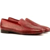 Outlet Emanuele Sempre Wellington Python Shoes Red