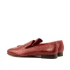 Outlet Emanuele Sempre Wellington Python Shoes Red