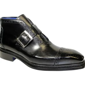 Cheap Emilio Franco Aldo Leather Shoes Black