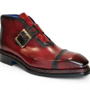 Best Emilio Franco Aldo Leather Shoes Antique Red