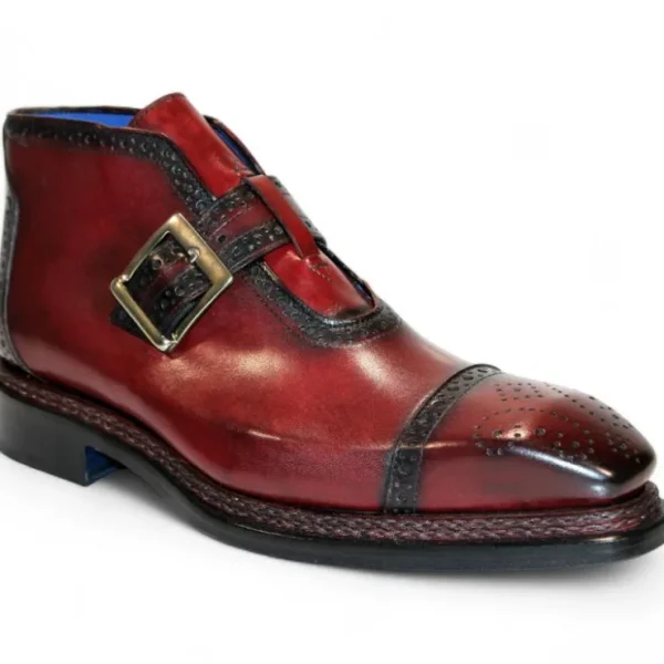 Best Emilio Franco Aldo Leather Shoes Antique Red