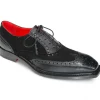 Best Sale Emilio Franco Antonio Genuine Leather/ Suede Shoes Black