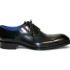 Best Emilio Franco Artigiana Delfino Leather Shoes Black