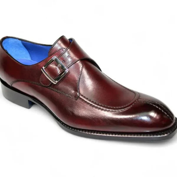 Online Emilio Franco Bernardo Calfskin Shoes Burgundy