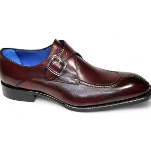 Online Emilio Franco Bernardo Calfskin Shoes Burgundy