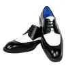 Hot Emilio Franco Cosimo Calfskin Shoes Black / White