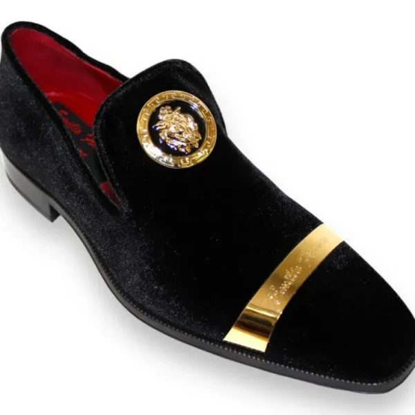 emilio_franco_couture_efp_0.webp Shop Emilio Franco Couture EF13P Velvet Shoes Black