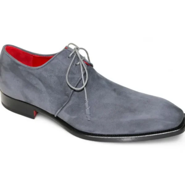 Flash Sale Emilio Franco Gabriele Genuine Suede Shoes Grey